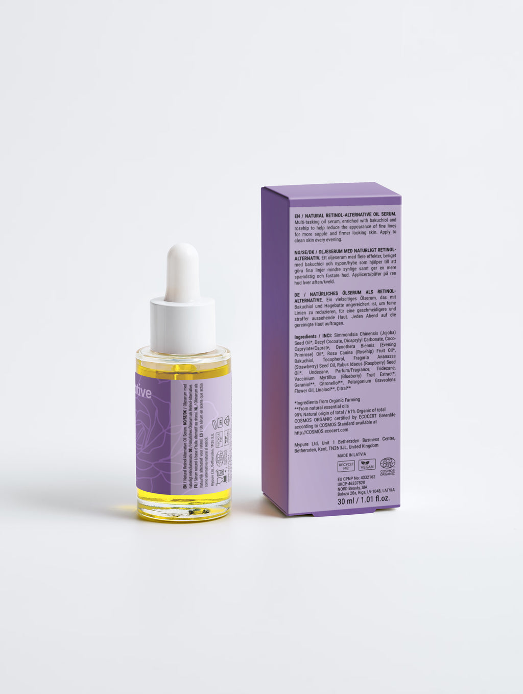 Natural Retinol Alternative Oil Serum